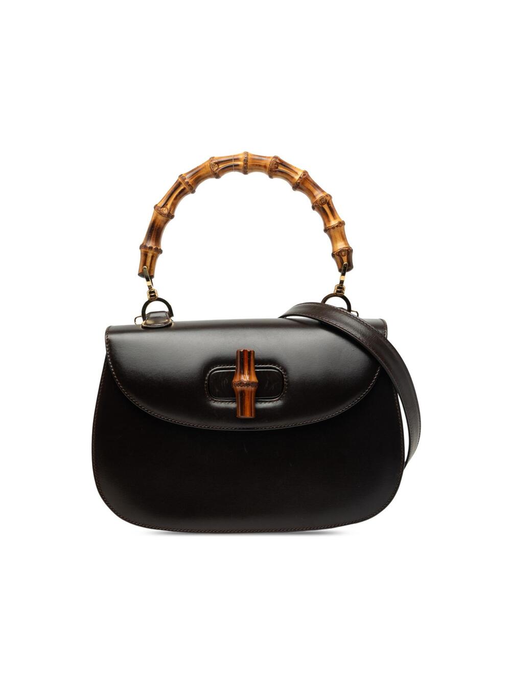 Gucci Calfskin Bamboo Night Pre-Loved #341612G14B
